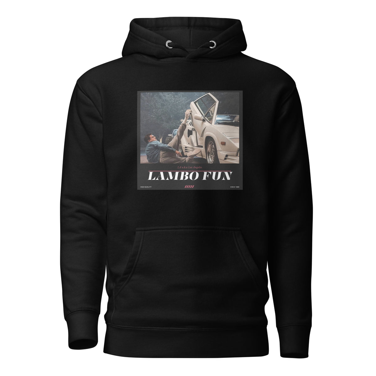 Lambo Fun Unisex Hoodie - Hoodie Black Color- Shop at funfusionthreads.com