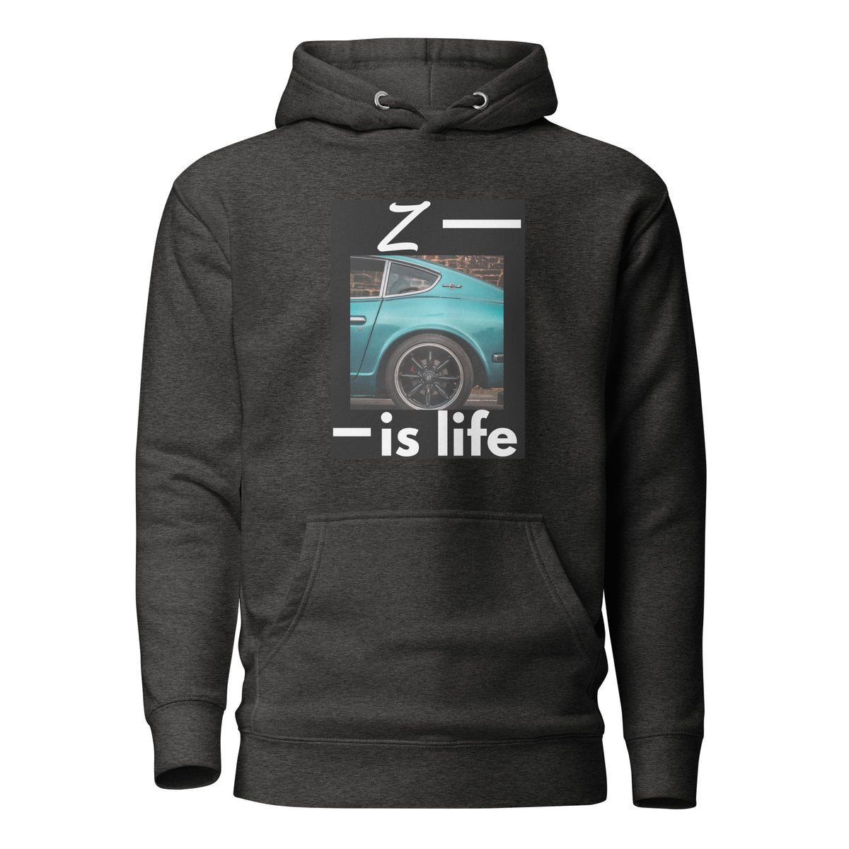 Nissan Z is Life Hoodies for Men & Women Both - Charcoal Heather Color | Shop Now