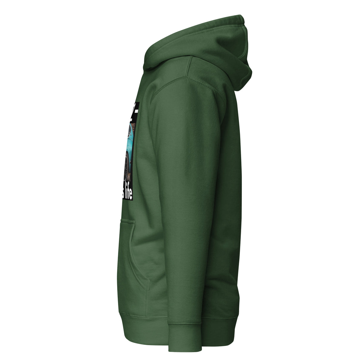 Nissan Z is Life Hoodies for Men & Women Both - Forest Green Color | Shop Now