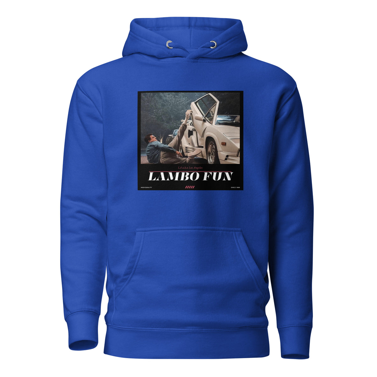 Lambo Fun Unisex Hoodie - Team Royal blue hoodie  - Shop at funfusionthreads.com