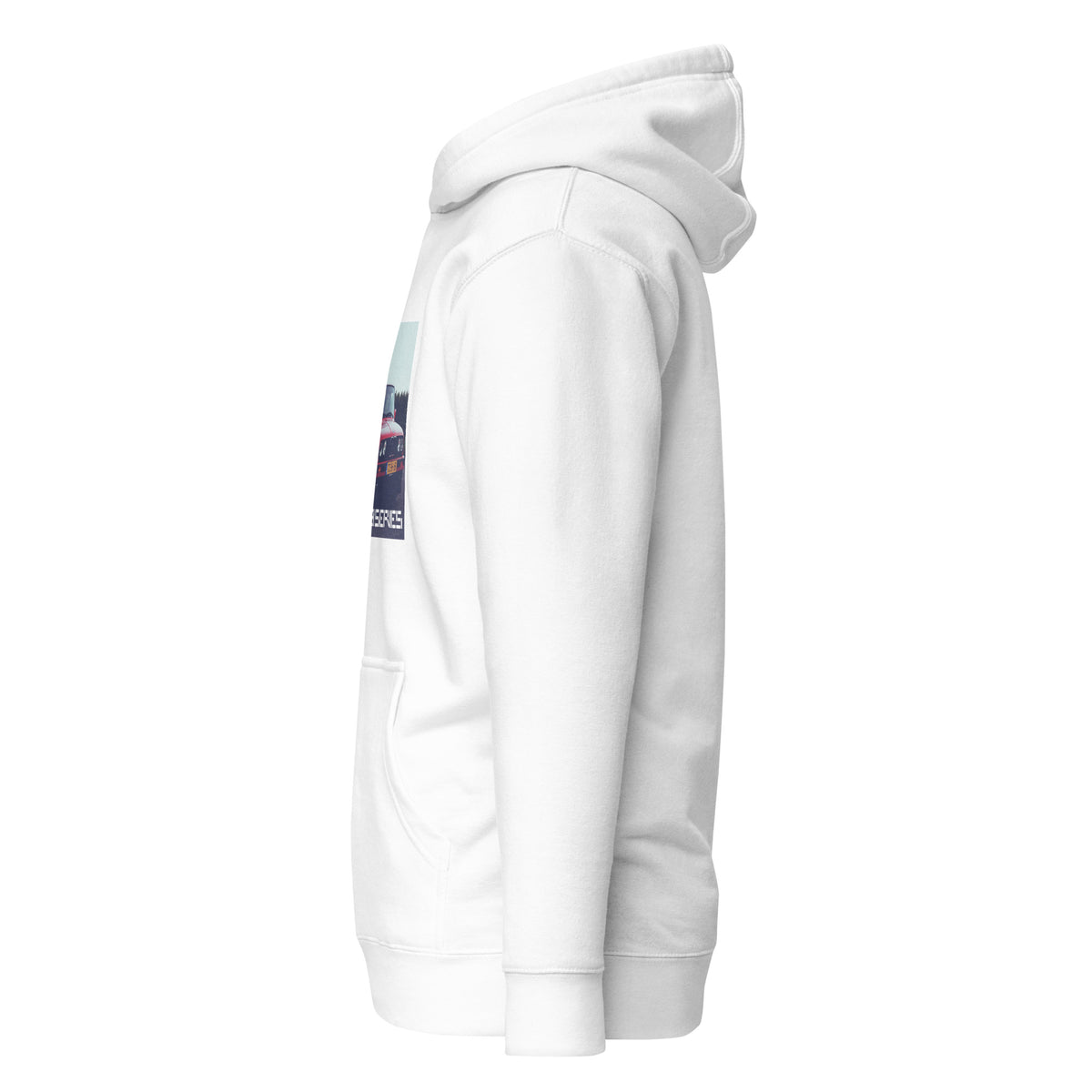 Show White Color BMW Premium Unisex Hoodie